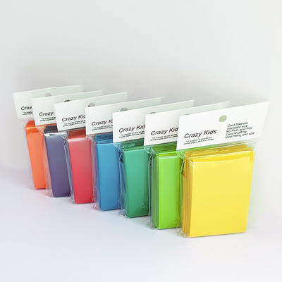 quality 62x89mm Double Matte Card Sleeves Polypropylene Perfect Fit Yugioh Sleeves factory