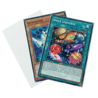 ขายส่ง Yugioh Polypropylene Card Sleeves 61x88mm Trading Card Sleeves Waterproof