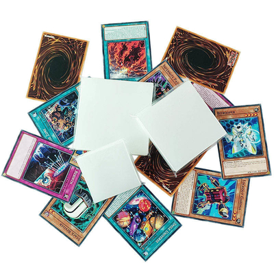 PP Matte Clear Card Sleeves 73x73mm Square เหมาะสำหรับการแข่งขัน