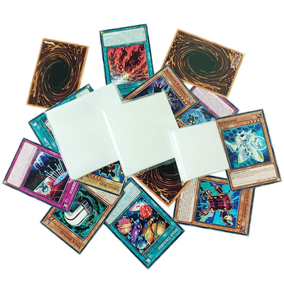 OEM 82x82mm Square Game Card Protector Sleeves ป้องกันมุมงอ