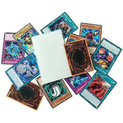 73x122mm Tarot Game Clear Card Sleeves วัสดุ PP ฟรีกรด PVC