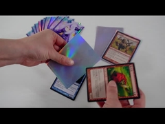 ปลอกการ์ดโฮโลแกรมพิมพ์ลาย Shining ปลอกป้องกันเด็คไร้กรด