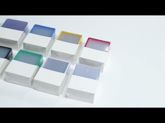 35PT PVC การ์ดกีฬา Top Loaders, โลโก้บรรจุที่กําหนดเอง