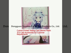 เครื่องพิมพ์บัตรเทรดเม้นดิ้งตามสั่ง แผ่นพลาสติก TCG